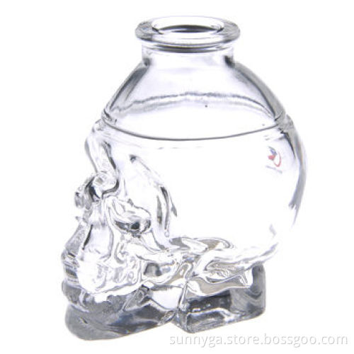 Skull shot glass, with FDA standard
